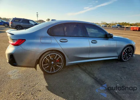 2025 BMW M340Xi из США, поврежденный, VIN 3MW69FT06S8E74829